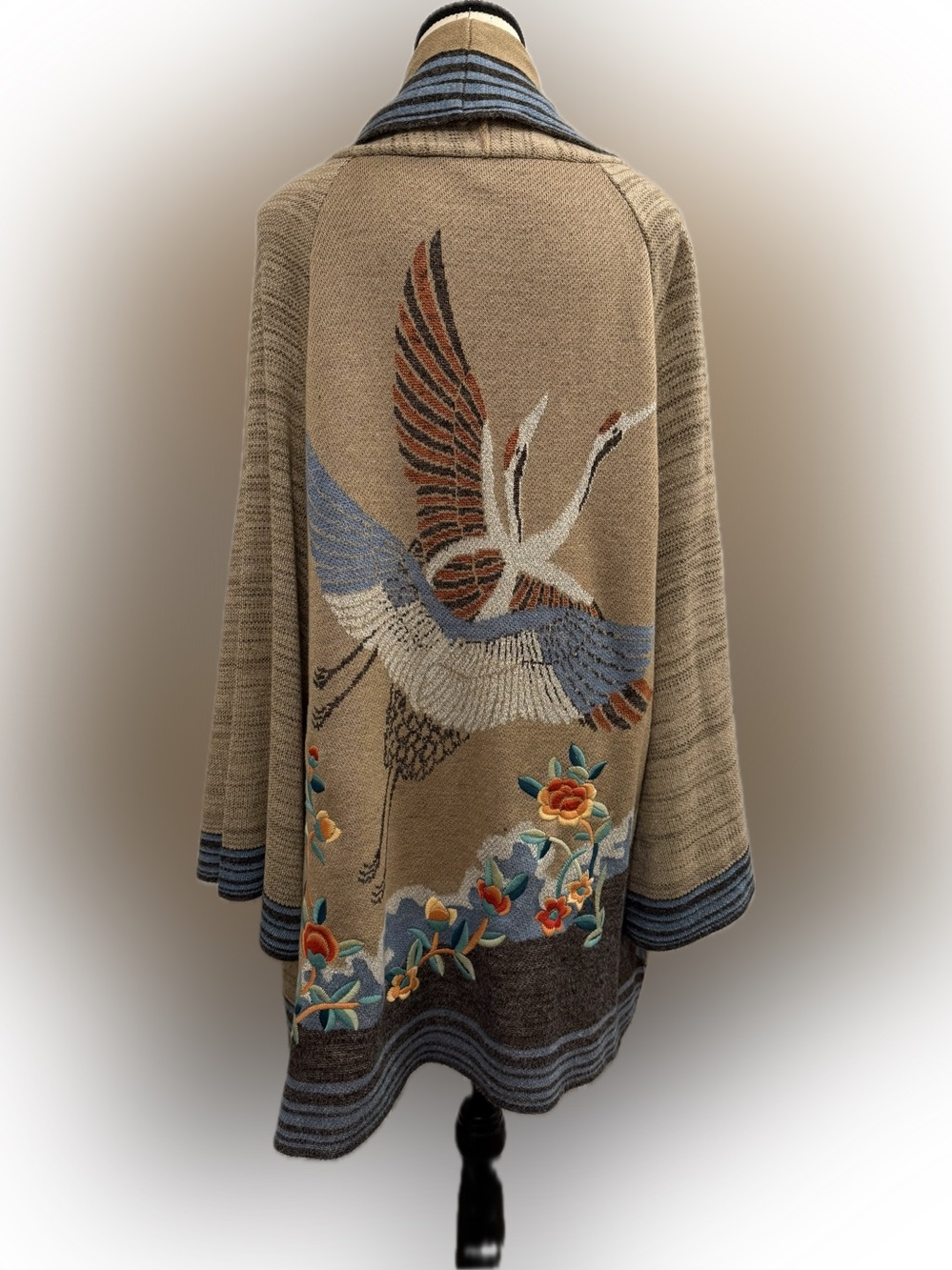 Anthropologie Crane Open Cardigan